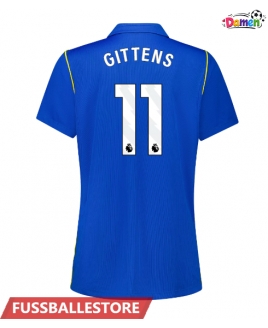 Günstige Chelsea Jamie Gittens #11 Heimtrikot Damen 2026-27 Kurzarm